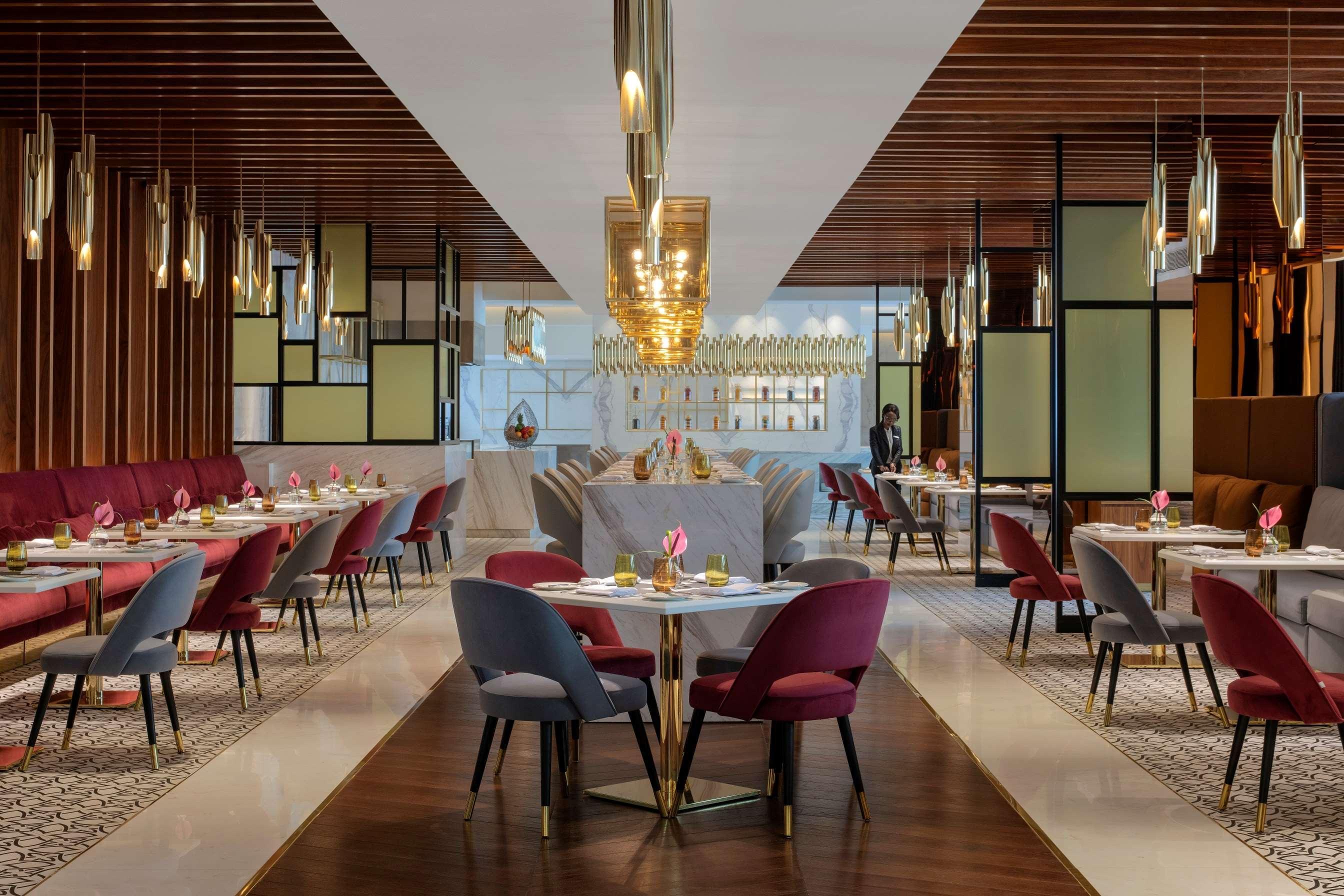 Dusit Doha Hotel Eksteriør billede The restaurant