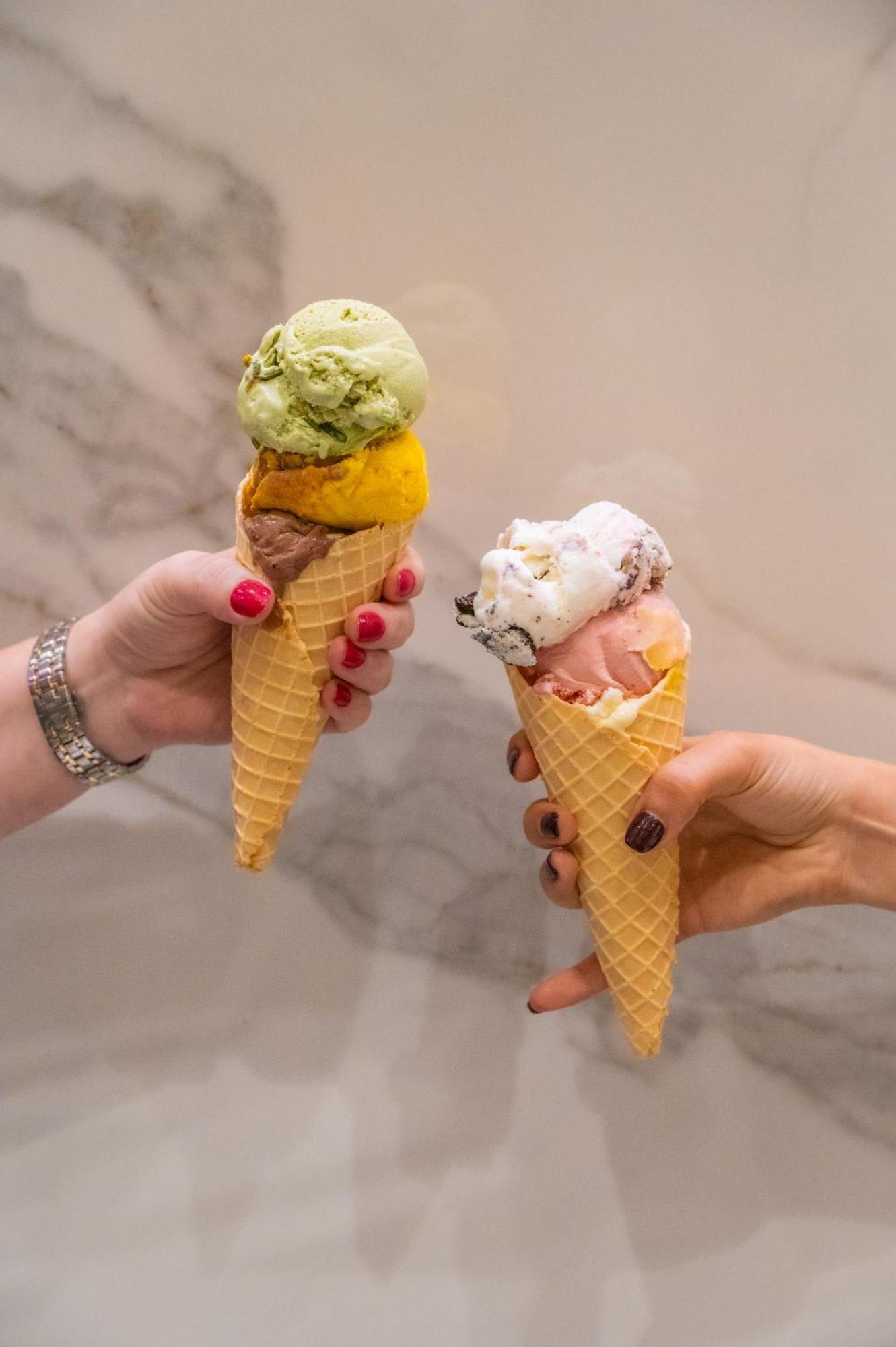 Dusit Doha Hotel Eksteriør billede Gelato