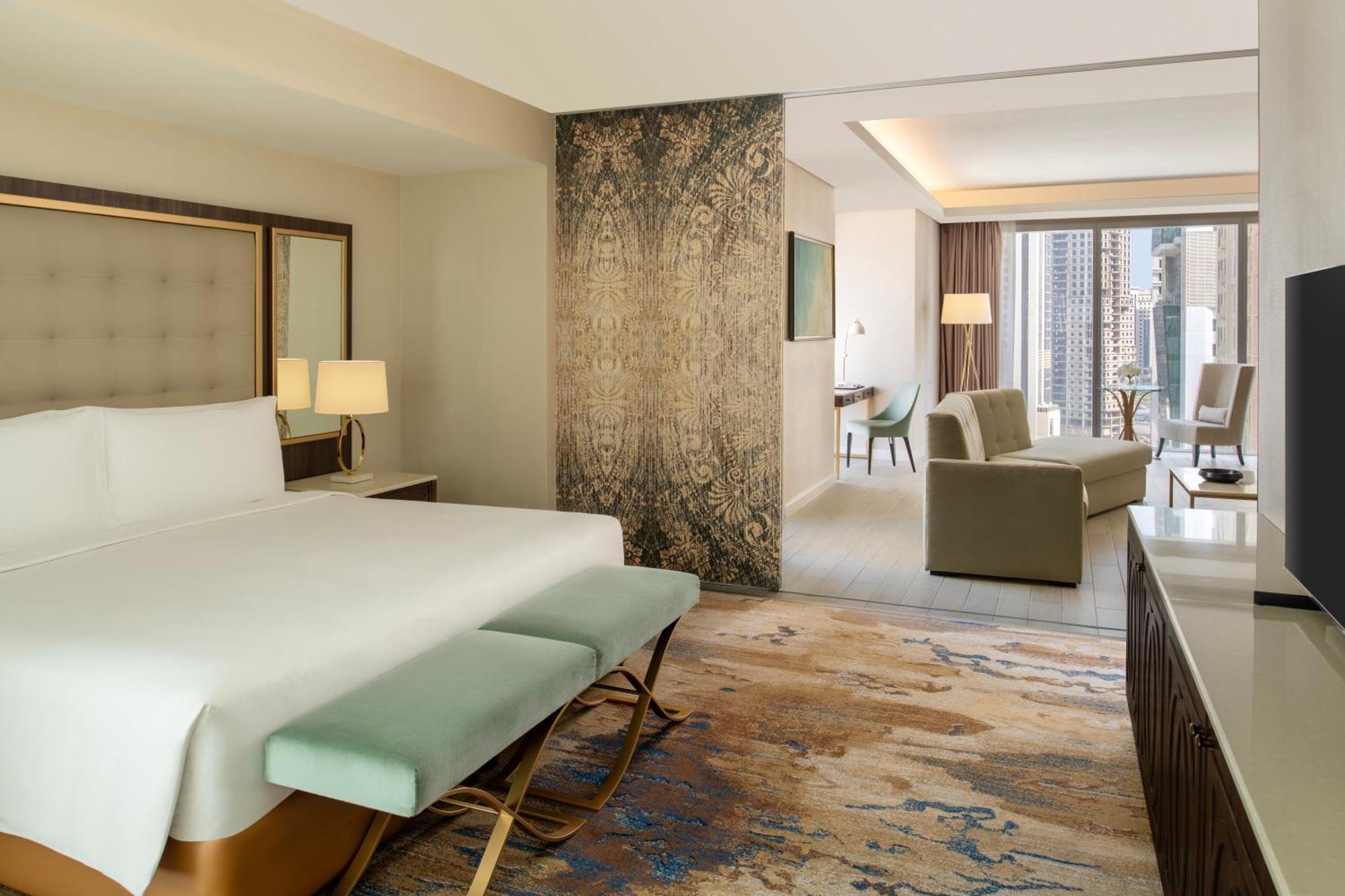 Dusit Doha Hotel Eksteriør billede A suite at the hotel
